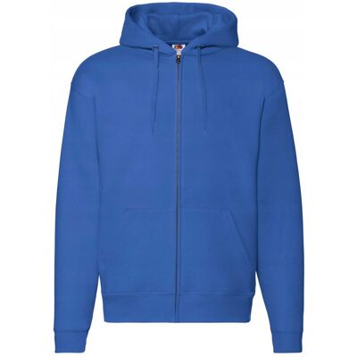 FRUIT OF THE LOOM Bluza Męska Z Kapturem Rozpinana Royal Blue R. S FRUIT OF THE LOOM Bluza Męska Z Kapturem Rozpinana Royal Blue R. S