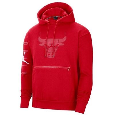 Bluza Nike Nba Chicago Bulls Fleece Courtside Statement DB1520657 Bluza Nike Nba Chicago Bulls Fleece Courtside Statement DB1520657