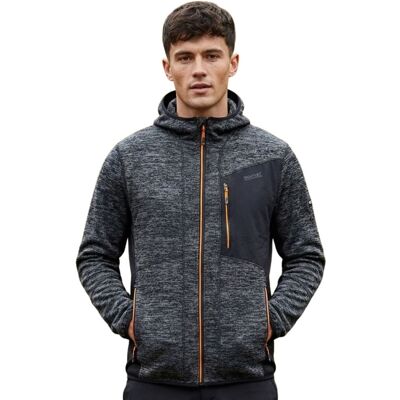 Bluza polar męski Regatta Alven szary bluza z kapturem-S Bluza polar męski Regatta Alven szary bluza z kapturem-S