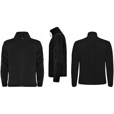Bluza Polarowa Męska Polar Męski JAKOŚĆ ROLY Luciane SM1195 CZARNA 3XL Bluza Polarowa Męska Polar Męski JAKOŚĆ ROLY Luciane SM1195 CZARNA 3XL
