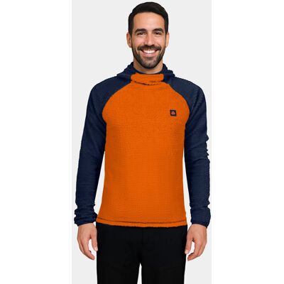 Bluza Primaloft męska Alpinus Eio granatowo-pomrańczowa miekka, ciepła, polar XS Bluza Primaloft męska Alpinus Eio granatowo-pomrańczowa miekka, ciepła, polar XS