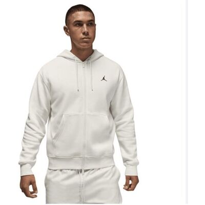 Bluza z kapturem Air Jordan Brooklyn Fleece Jumpman Full-Zip Hoodie Biała - FV7289-133-M Bluza z kapturem Air Jordan Brooklyn Fleece Jumpman Full-Zip Hoodie Biała - FV7289-133-M