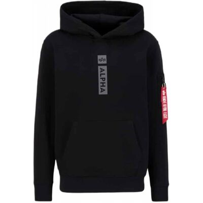 Bluza z kapturem Alpha Industries Alpha PP 146338 03 Czarna XXL Bluza z kapturem Alpha Industries Alpha PP 146338 03 Czarna XXL