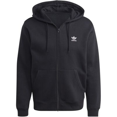 Bluza z kapturem męska adidas TREFOIL ESSENTIALS FZ czarna IL2511-S Bluza z kapturem męska adidas TREFOIL ESSENTIALS FZ czarna IL2511-S