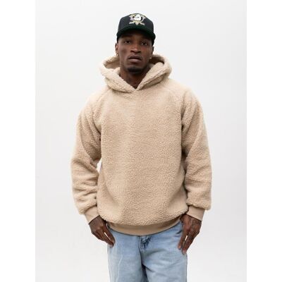 Bluza Z Kapturem Męska Polarowa Beżowa Urban Classics Tb2404 Sherpa Xxl Bluza Z Kapturem Męska Polarowa Beżowa Urban Classics Tb2404 Sherpa Xxl
