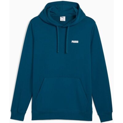 Bluza z kapturem męska Puma ESS SMALL LOGO TR niebieska 68677251 r L Bluza z kapturem męska Puma ESS SMALL LOGO TR niebieska 68677251 r L