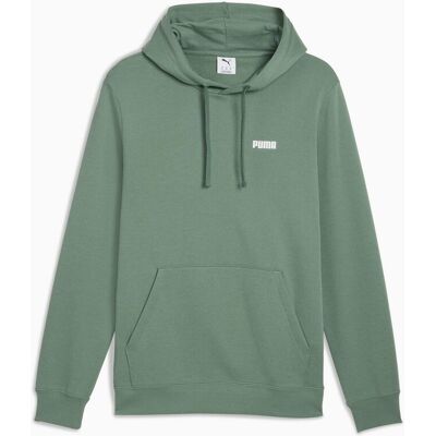 Bluza z kapturem męska Puma ESS SMALL LOGO TR zielona 68677244 r XXL Bluza z kapturem męska Puma ESS SMALL LOGO TR zielona 68677244 r XXL