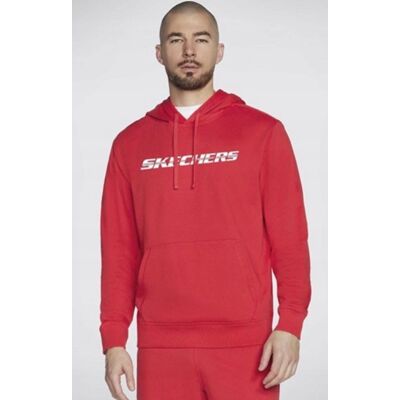 Bluza z kapturem męska SKECHERS STRIKETHROUGH czerwona XXL Bluza z kapturem męska SKECHERS STRIKETHROUGH czerwona XXL