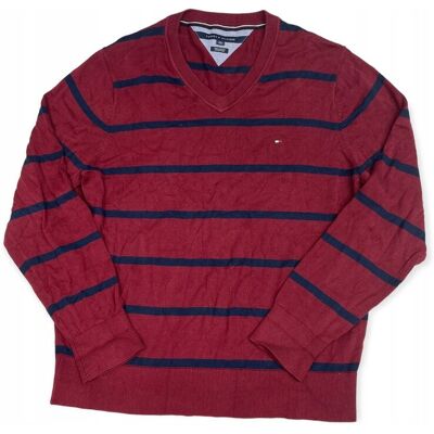 Bluzka sweter męski dekolt V TOMMY HILFIGER XL Bluzka sweter męski dekolt V TOMMY HILFIGER XL