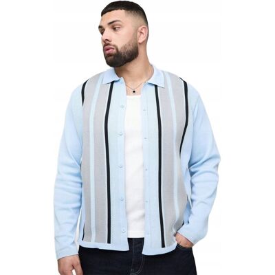 Inny producent BOOHOO MAN SWETER MĘSKI NIEBIESKI W PASKI Z KOLJERZYKIEM PLUS SIZE 2XL Z3A Inny producent BOOHOO MAN SWETER MĘSKI NIEBIESKI W PASKI Z KOLJERZYKIEM PLUS SIZE 2XL Z3A