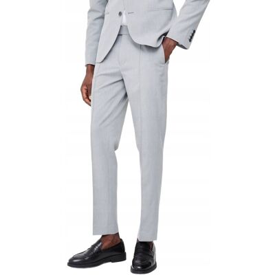 Inny producent BOOHOO MAN SZARE ELEGANCKIE SPODNIE PROSTE W KANT 32 Z3A Inny producent BOOHOO MAN SZARE ELEGANCKIE SPODNIE PROSTE W KANT 32 Z3A