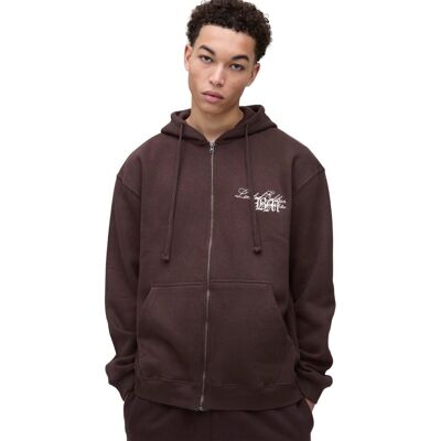 Inny producent BOOHOOMAN BLUZA MĘSKA Z KAPTUREM ZAMEK BRĄZOWA Z NADRUKIEM Z3A* Inny producent BOOHOOMAN BLUZA MĘSKA Z KAPTUREM ZAMEK BRĄZOWA Z NADRUKIEM Z3A*