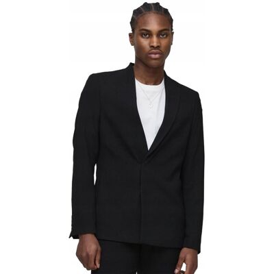 Inny producent BOOHOOMAN CZARNA MARYNARKA BEZ ZAPIĘCIA ELEGANCKA 48 Z3A Inny producent BOOHOOMAN CZARNA MARYNARKA BEZ ZAPIĘCIA ELEGANCKA 48 Z3A