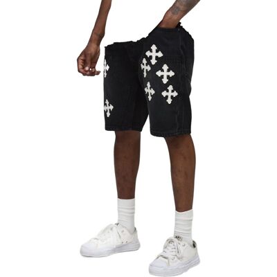 Inny producent BOOHOOMAN CZARNE JEANSOWE SZORTY MĘSKIE Z NASZYWKAMI KRÓTKIE 36 Z3A* Inny producent BOOHOOMAN CZARNE JEANSOWE SZORTY MĘSKIE Z NASZYWKAMI KRÓTKIE 36 Z3A*