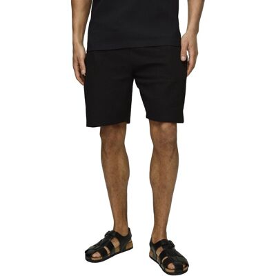 boohooman - Lockere Pique-Shorts - Czarny - L - Shorts boohooman - Lockere Pique-Shorts - Czarny - L - Shorts