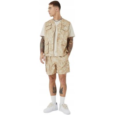 Inny producent BOOHOOMAN KRÓTKIE SPODENKI BOJÓWKI BEŻOWE WZÓR MARMUR XS Z3A Inny producent BOOHOOMAN KRÓTKIE SPODENKI BOJÓWKI BEŻOWE WZÓR MARMUR XS Z3A