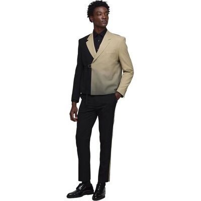 Inny producent BOOHOOMAN MĘSKI DWURZĘDOWY GARNITUR SLIM BEŻOWO CZARNY Z PASKIEM 38 Z3A* Inny producent BOOHOOMAN MĘSKI DWURZĘDOWY GARNITUR SLIM BEŻOWO CZARNY Z PASKIEM 38 Z3A*