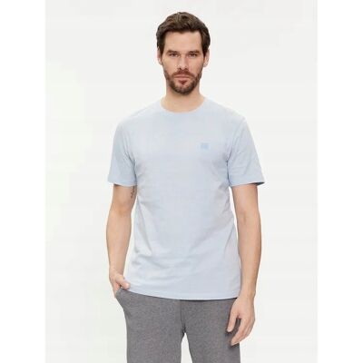 Inny producent BOSS T-SHIRT MĘSKI BAWEŁNIANY ZE STÓJKĄ W KOLORZE NIEBIESKIM XL 17CA Inny producent BOSS T-SHIRT MĘSKI BAWEŁNIANY ZE STÓJKĄ W KOLORZE NIEBIESKIM XL 17CA