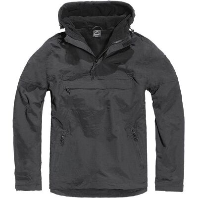 Brandit Kurtka Kangurka Zimowa Windbreaker Czarna - Czarny - 4xl Brandit Kurtka Kangurka Zimowa Windbreaker Czarna - Czarny - 4xl