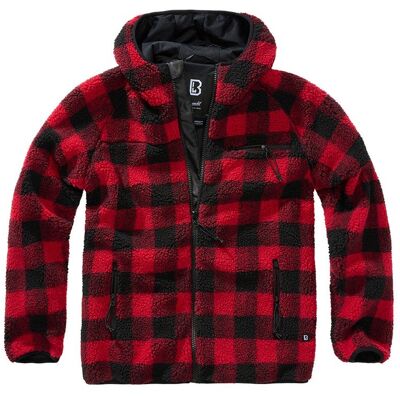 Brandit Kurtka Polarowa Robocza Czarno-Czerwona-4Xl Brandit Kurtka Polarowa Robocza Czarno-Czerwona-4Xl