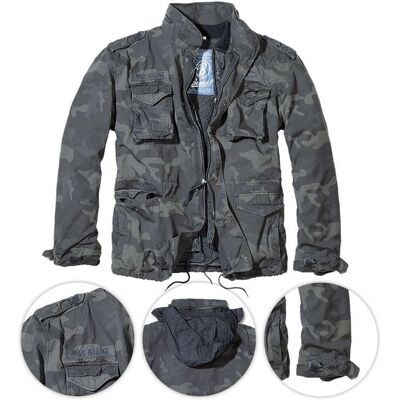 Brandit Kurtka Zimowa M65 Giant Dark Camo - Dark Camo - XXL Brandit Kurtka Zimowa M65 Giant Dark Camo - Dark Camo - XXL