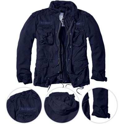 Brandit Kurtka Zimowa M65 Giant Navy - Navy Blue - 4XL Brandit Kurtka Zimowa M65 Giant Navy - Navy Blue - 4XL