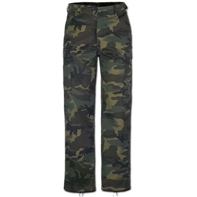 Brandit Spodnie Bojówki BDU US Ranger Woodland - 3XL Brandit Spodnie Bojówki BDU US Ranger Woodland - 3XL