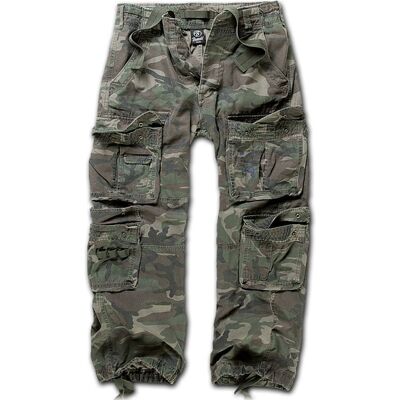 Brandit Spodnie Bojówki Pure Vintage Woodland - Xl Brandit Spodnie Bojówki Pure Vintage Woodland - Xl