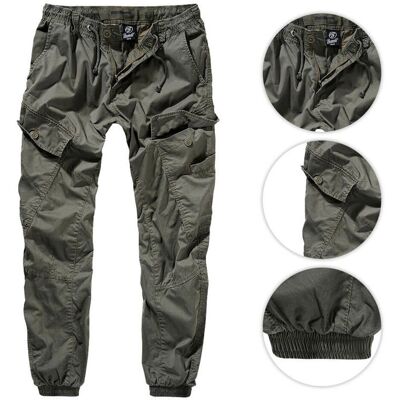 Brandit Spodnie Joggery Ray Vintage Olive - 3XL Brandit Spodnie Joggery Ray Vintage Olive - 3XL