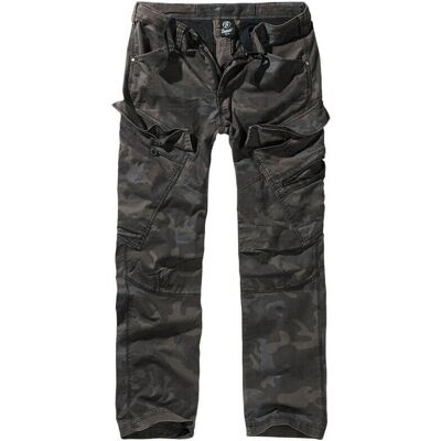 Brandit Spodnie Slim Fit Adven Dark Camo - L Brandit Spodnie Slim Fit Adven Dark Camo - L