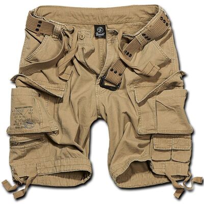 Brandit Szorty M65 Savage z Paskiem Vintage Beżowe - Beżowy - XXL Brandit Szorty M65 Savage z Paskiem Vintage Beżowe - Beżowy - XXL