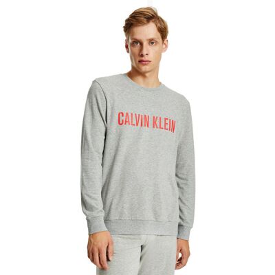 Calvin Klein Bluza Męska Cienka L/S Sweatshirt Gray 000Nm1960E W6K Xl Calvin Klein Bluza Męska Cienka L/S Sweatshirt Gray 000Nm1960E W6K Xl