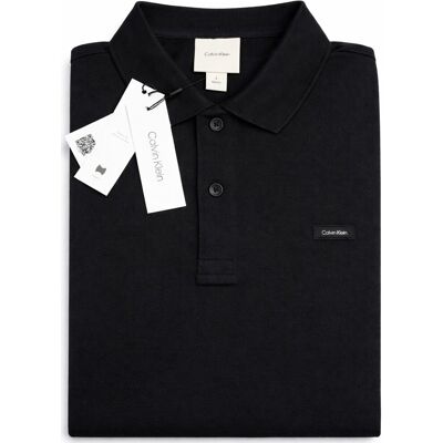 Calvin KLEIN CZARNE POLO MĘSKIE KOSZULKA POLO / M Calvin KLEIN CZARNE POLO MĘSKIE KOSZULKA POLO / M