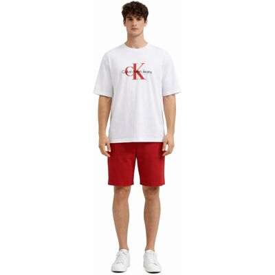 Inny producent CALVIN KLEIN JEANS BIAŁY T SHIRT Z CZERWONYM LOGO BAWEŁNIANY XL 1I3A Inny producent CALVIN KLEIN JEANS BIAŁY T SHIRT Z CZERWONYM LOGO BAWEŁNIANY XL 1I3A