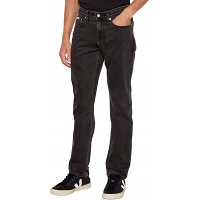 Inny producent CALVIN KLEIN JEANS CZARNE JEANSY MĘSKIE PROSTE Z PRZETARCIAMI 33/32 17AA Inny producent CALVIN KLEIN JEANS CZARNE JEANSY MĘSKIE PROSTE Z PRZETARCIAMI 33/32 17AA