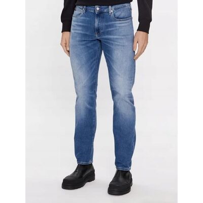 Inny producent CALVIN KLEIN JEANS NIEBIESKIE JEANSY PROSTE Z PRZETARCIAMI 30/30 XTA Inny producent CALVIN KLEIN JEANS NIEBIESKIE JEANSY PROSTE Z PRZETARCIAMI 30/30 XTA