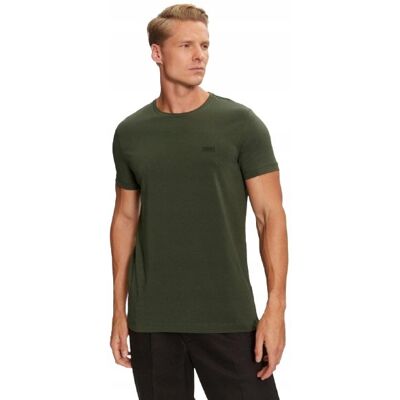 Calvin Klein Klasyczny T Shirt Kolor Zielony Z Logo M I1B Calvin Klein Klasyczny T Shirt Kolor Zielony Z Logo M I1B