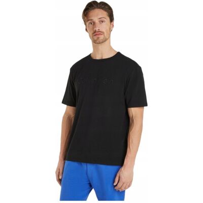 Calvin Klein Koszulka Męska T-Shirt S/S Crew Neck Czarna R.L Calvin Klein Koszulka Męska T-Shirt S/S Crew Neck Czarna R.L