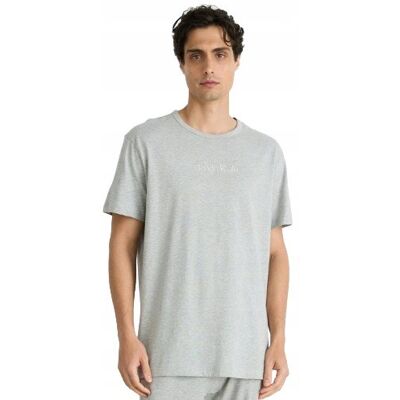 Calvin KLEIN SZARY T SHIRT MĘSKI Z LOGO Z BAWEŁNY L J7A Calvin KLEIN SZARY T SHIRT MĘSKI Z LOGO Z BAWEŁNY L J7A