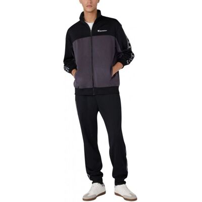 Champion Dres Męski Tracksuit 221970.Kk001 Xxl Czarny Champion Dres Męski Tracksuit 221970.Kk001 Xxl Czarny