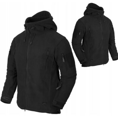 Helikon-Tex Ciepły Polar Gruba Bluza Patriot Polarowa Taktyczna Z Kapturem Czarna Xl Helikon-Tex Ciepły Polar Gruba Bluza Patriot Polarowa Taktyczna Z Kapturem Czarna Xl