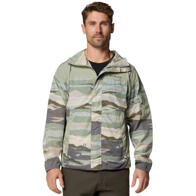 Columbia Challenger II Novelty Windbreaker Jacket 2116981348, Mężczyzna, Kurtka, Zielony Columbia Challenger II Novelty Windbreaker Jacket 2116981348, Mężczyzna, Kurtka, Zielony