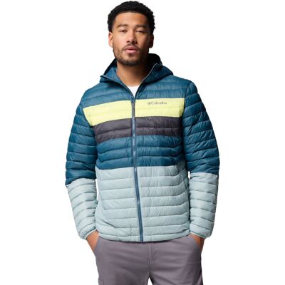 Columbia Powder Pass Hooded Jacket 2134131461, Mężczyzna, Kurtka, Niebieski Columbia Powder Pass Hooded Jacket 2134131461, Mężczyzna, Kurtka, Niebieski