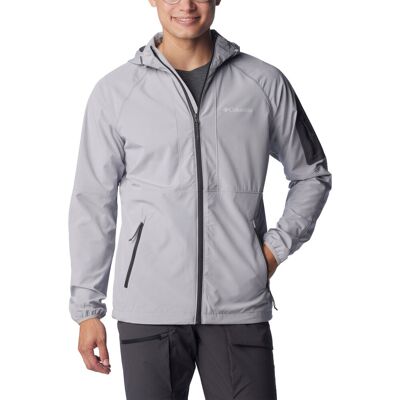 Columbia Tall Heights Hooded Softshell Jacket 1975591039, Mężczyzna, Kurtka, Szary Columbia Tall Heights Hooded Softshell Jacket 1975591039, Mężczyzna, Kurtka, Szary