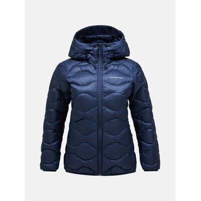Damska kurtka puchowa Peak Performance W Helium Down Hood Jacket granatowy L Damska kurtka puchowa Peak Performance W Helium Down Hood Jacket granatowy L
