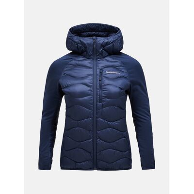 Damska kurtka puchowa Peak Performance W Helium Down Hybrid Hood granatowy XL Damska kurtka puchowa Peak Performance W Helium Down Hybrid Hood granatowy XL