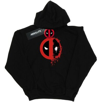 Marvel Deadpool Męska Bluza Z Kapturem Z Logo Paint Splatter (XL 8,5-9 / Czarny) Marvel Deadpool Męska Bluza Z Kapturem Z Logo Paint Splatter (XL 8,5-9 / Czarny)