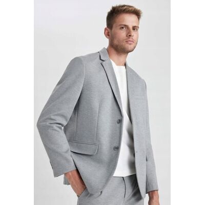 Inny producent DEFACTO MARYNARKA MĘSKA SZARA SLIM Z GUZIKAMI I KIESZENIAMI 58 5GA* Inny producent DEFACTO MARYNARKA MĘSKA SZARA SLIM Z GUZIKAMI I KIESZENIAMI 58 5GA*