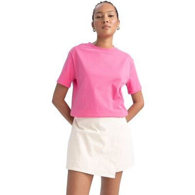 DEFACTO MĘSKI T-SHIRT RÓŻOWY Z OKRĄGŁYM DEKOLTEM BAWEŁNA S 5DA DEFACTO MĘSKI T-SHIRT RÓŻOWY Z OKRĄGŁYM DEKOLTEM BAWEŁNA S 5DA