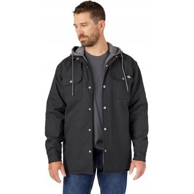 DICKIES KURTKA MĘSKA CZARNA Z KAPUREM NA ZAMEK DŁUGI RĘKAW L 6_A DICKIES KURTKA MĘSKA CZARNA Z KAPUREM NA ZAMEK DŁUGI RĘKAW L 6_A